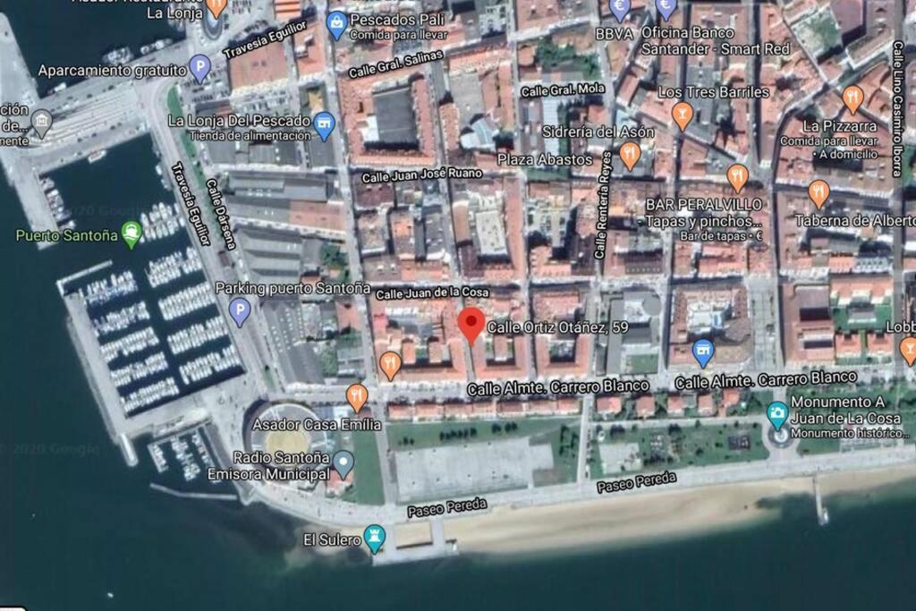 Santoña Paseo Marítimo 2ª linea playa, Llegada autónoma, Wifi Apartamento Exterior foto
