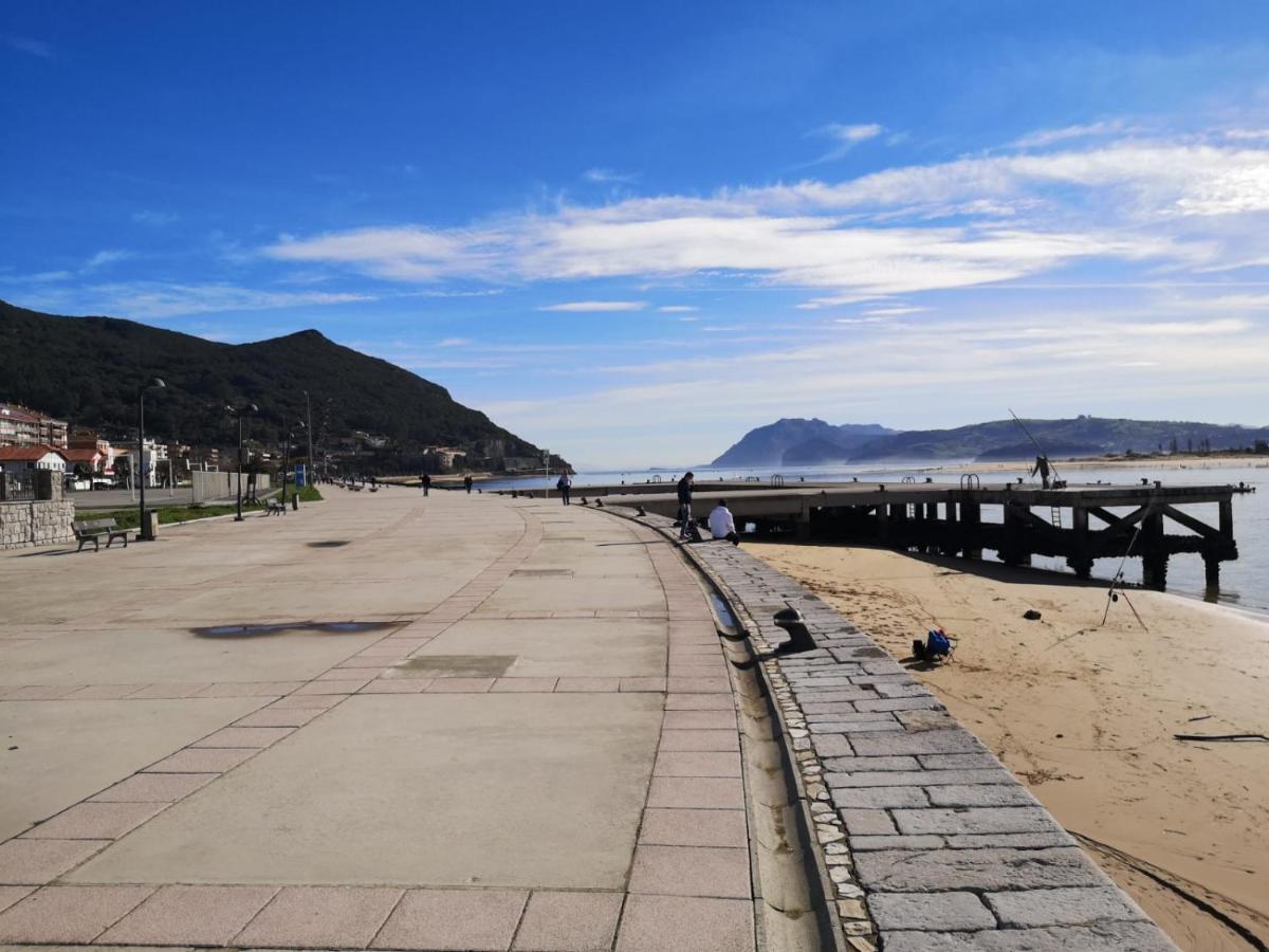 Santoña Paseo Marítimo 2ª linea playa, Llegada autónoma, Wifi Apartamento Exterior foto